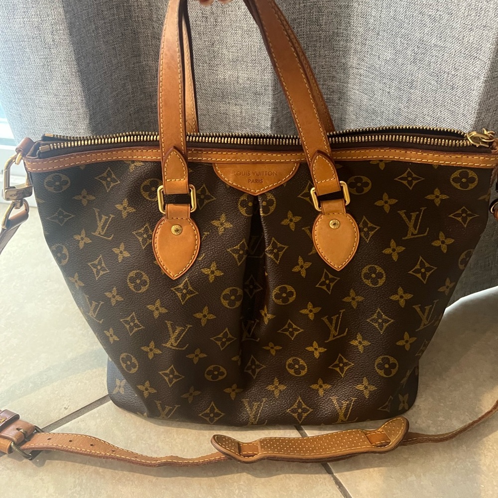 Louis Vuitton Palermo PM Monogram Tote with straps